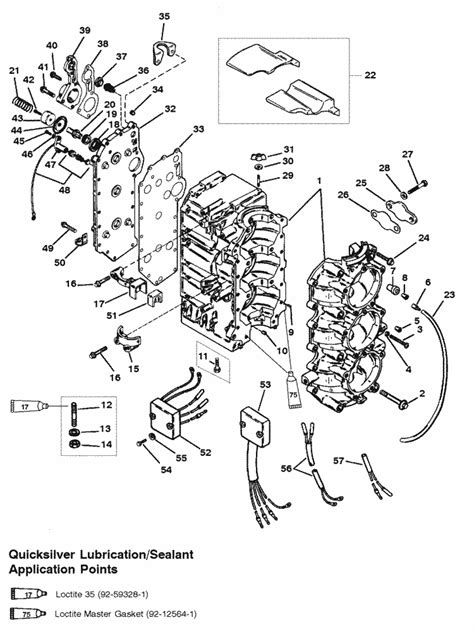 In an internal combustion engine, the cylinder head (often informally abbreviated to just head) sits above the cylinders on top of the cylinder block. Mariner 90 HP (3 Cylinder) Cylinder Block (USA - 0G127499 ...