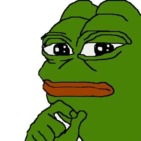 Pepe Thinking Png png image