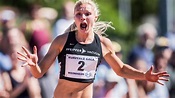 Lisa Mayer mit Bestzeit und Olympianorm beim Meeting in Mannheim über ...