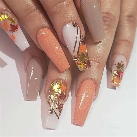 Cute Thanksgiving 2022 Acrylic Nails Design Ideas For Girls