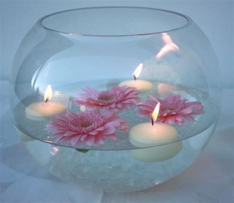 20 Floating Candle Bowl Centerpiece Ideas