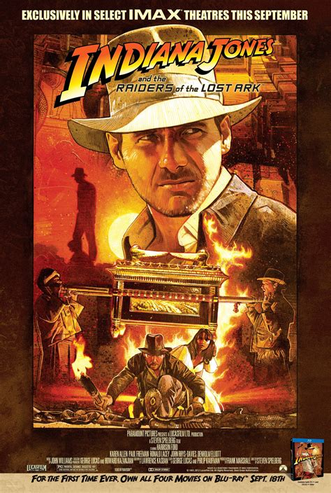 New Indiana Jones Poster By Mark Raats To Promote Theatrical Re Release