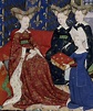 Isabel de Baviera-Ingolstadt, (1370–1435), reina de Francia. Miniatura ...
