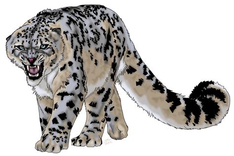 Snow Leopard By Prodigyduck On Deviantart