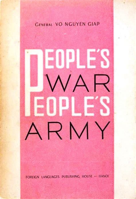 Peoples War Peoples Army By Võ Nguyên Giáp Goodreads