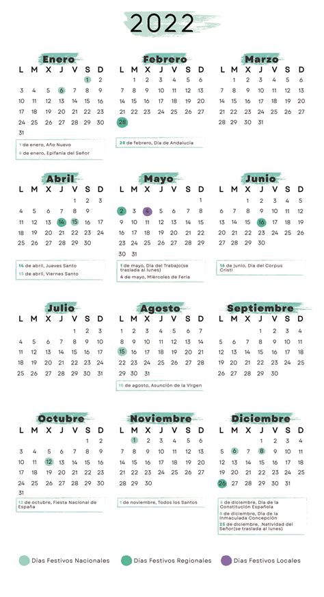 Calendario Laboral Sevilla 2022 【2023】 Globalendar