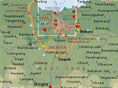 Map Depok Jakarta Maps Of The World