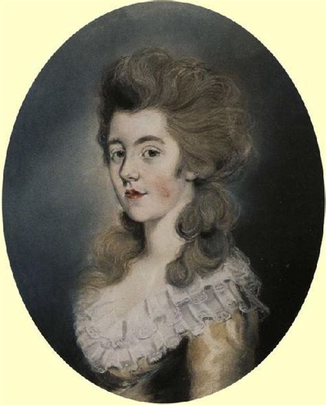 Ca 1782 Georgiana Duchess Of Devonshire By Sir Thomas Lawrence