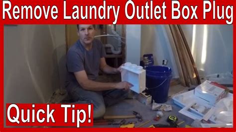 Use the voltage tester to ensure that the outlet is working and that the right amount of electricity is flowing before you plug in a usb device to test it. How to Safely Remove the Knockout Plug from Oatey Laundry ...
