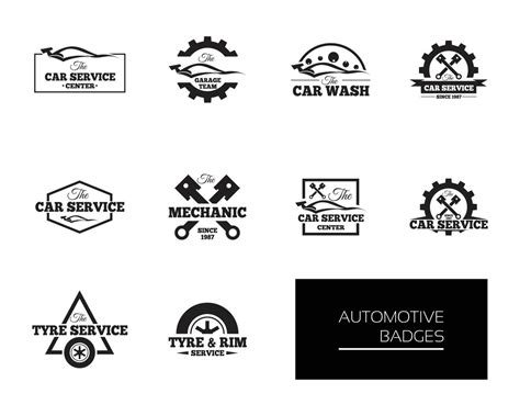 Auto Parts Logo Vector Art Icons And Graphics For Free Download