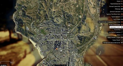 Gta Satellite Map