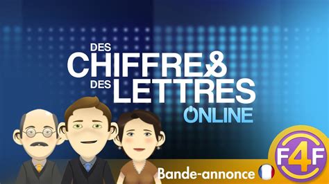 Des Chiffres Et Des Lettres Online Trailer Officiel Français Youtube