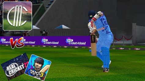 Best Rival For WCC 3 And Real Cricket 22 ICC Cricket Mobile Gameplay India Vs Pakistan