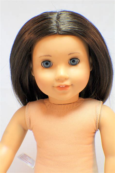 American Girl Chrissa 2009 Doll Of The Year Brunette Hair Blue Eyes Ebay