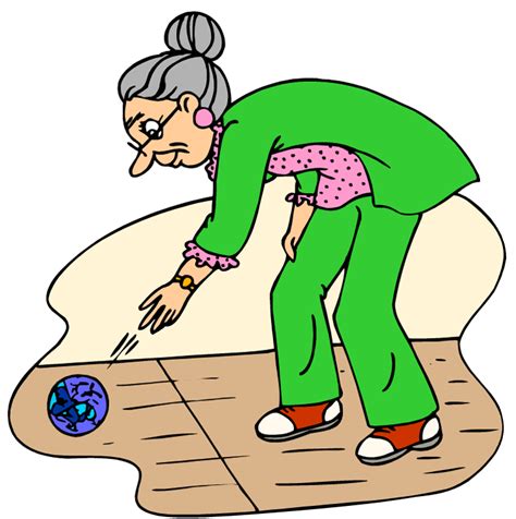 Free Clipart Funny Old Lady