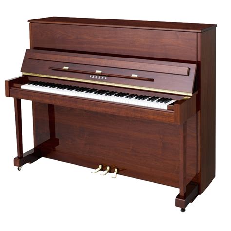 Yamaha B3 Upright Acoustic Piano Simulated Mahogany Polyester Gear4music