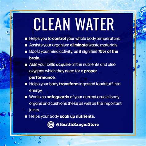 How Can Clean Water Help You Health And Wellness Clean Water Health