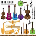 Musical Instrument Clipart Clip Art, Music Clip Art Clipart Commercial ...