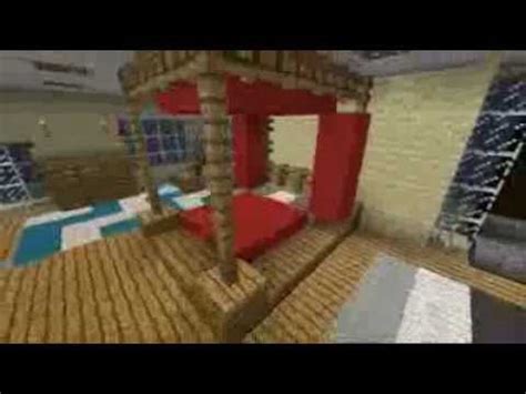 If you're looking to get through the night without the creepy monsters making your life difficult while traveling outdoors, then a bed is a great option to get right back to the daylight hours. Minecraft Interior Design Four-poster Bed - YouTube