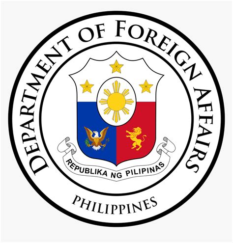 Department Of Foreign Affairs Logo Hd Png Download Kindpng