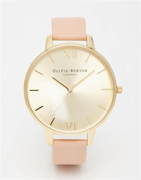 Olivia Burton Big Dial Watch White Watch Rose Gold Watch White Dial