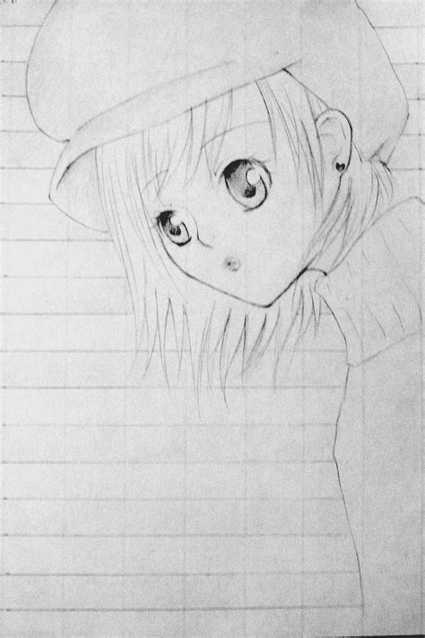 Anime Pencil Drawing By Esther1995 On Deviantart