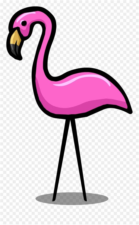 Funny Pink Flamingo Clip Art