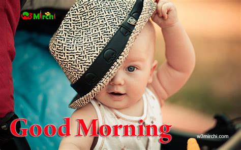 Good Morning Wishes With Cute Baby Image Of The Day