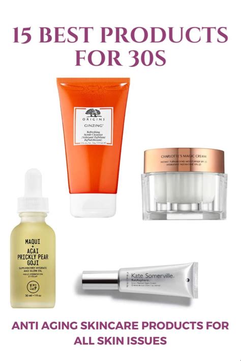 15 Best Skin Care Products For 30s Anti Aging