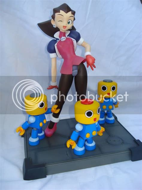 Mega Man Legends Tron Bonne Epoch Statue Servbot Figure Ebay