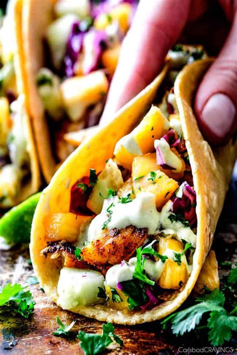 Read on to see what makes these tacos so special. Blackened Tilapia Fish Tacos - Carlsbad Cravings