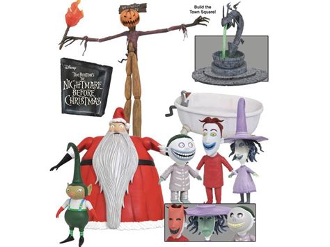 Nightmare Before Christmas Select Series 3 Santa Lock Shock Barrel