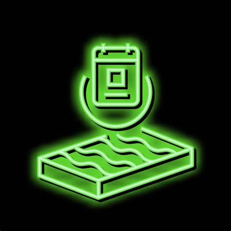 Durability Mineral Wool Neon Glow Icon Illustration Vector Art