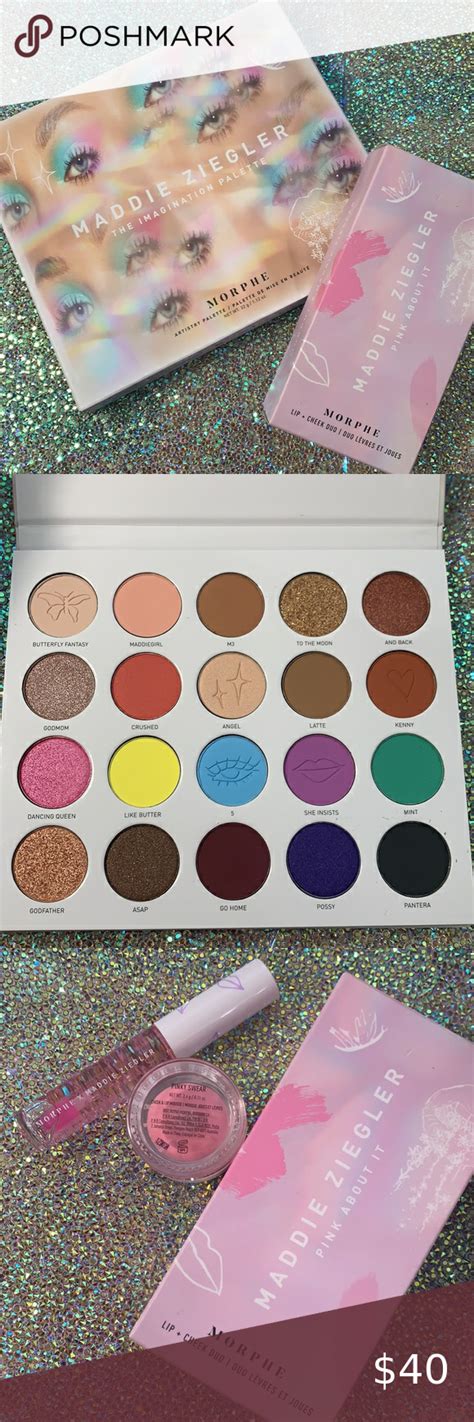 Morphe X Maddie Ziegler Imagination Palette And Duo Maddie Ziegler