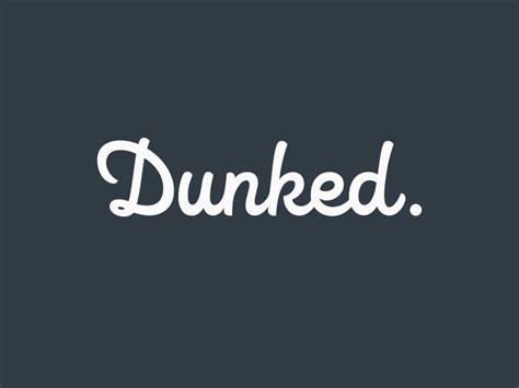 Typography What Rounded Bold Cursive Font Looks Like The Dunked