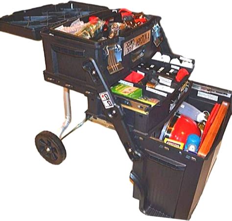 Mobile Mechanic Tool Box Rolling Bench Organizer Chest