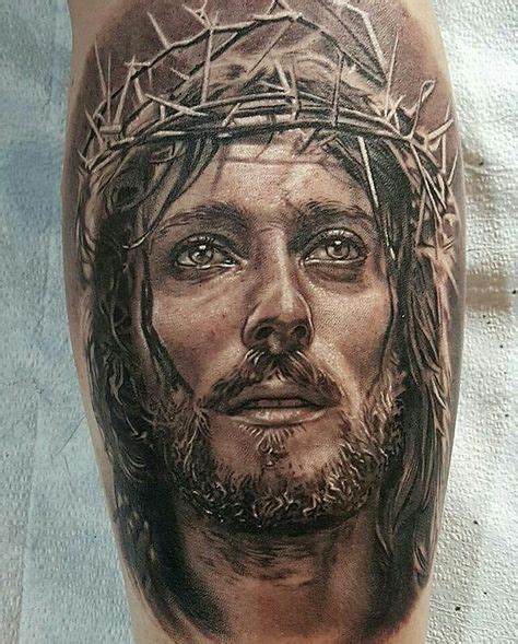Tatuaje De Rostro De Jesucristo Kulturaupice