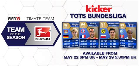 This squad features standout players from the bundesliga. FIFA 13 Bundesliga Team Of The Season - Our Pick Of The ...