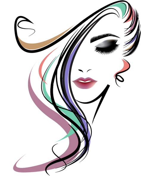Girl Face Vector Png Clipart Full Size Clipart 5426703 Pinclipart