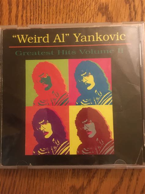 Weird Al Yankovic Greatest Hits Volume Ii Cd Etsy