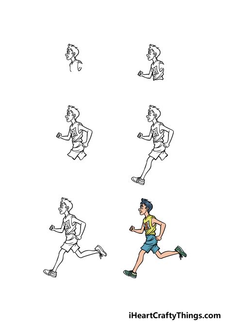 How To Draw A Person Running Northernpossession24