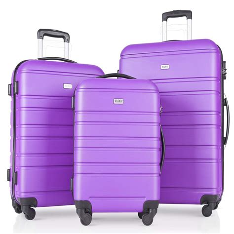 Showkoo Auag Hardshell Spinner Abs Tsa Luggage Set 20″ 24″ And 28