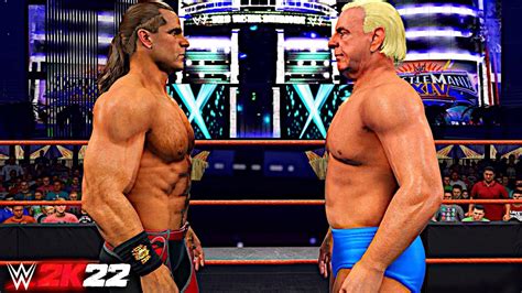 Wwe K Shawn Michaels Vs Ric Flair Career Threatening Match