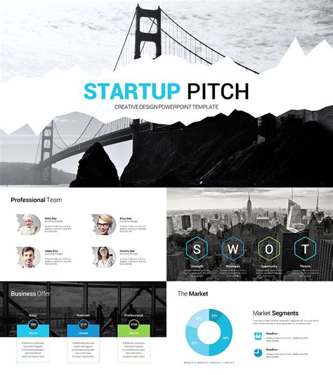 Best Pitch Deck Templates For Business Plan Powerpoint Presentations