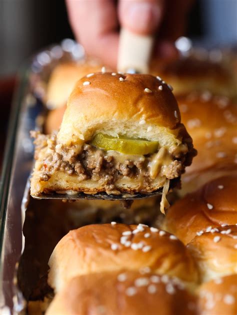 The Easiest Cheeseburger Sliders Recipe Is Perfect Party Food And They