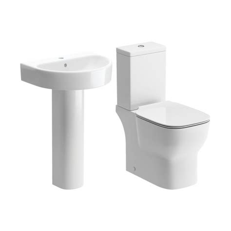 Milan Basin And Toilet Set