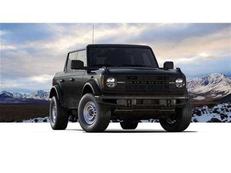 2022 Ford Bronco Base 4 Door Starting At 4574900 For Sale In Ottawa