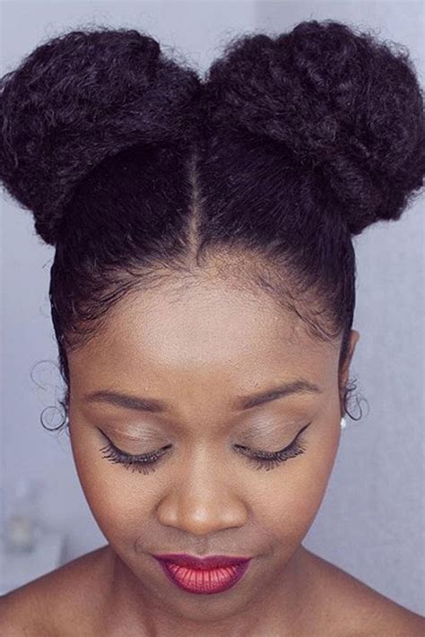 17 Short And Sassy Natural Hairstyles For Afro American Women Long