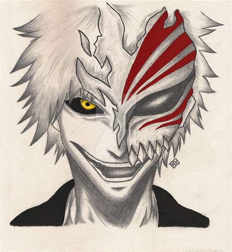 Ichigo Kurosaki Hollow Form By Sgazazel On Deviantart