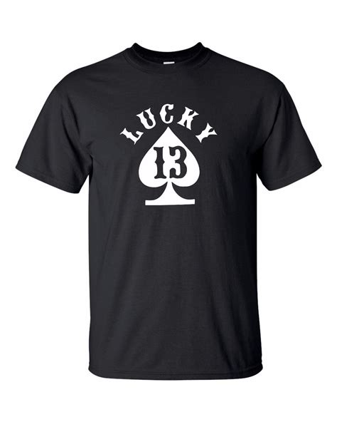 Lucky 13 T Shirt All Sizes Free Delivery In T Shirts From Mens